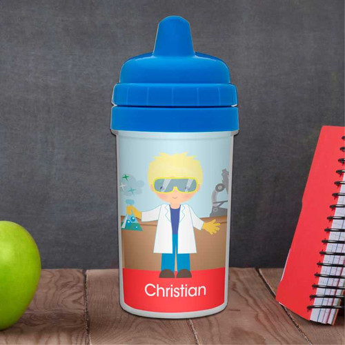 Cool Scientist Boy Baby Sippy Cup
