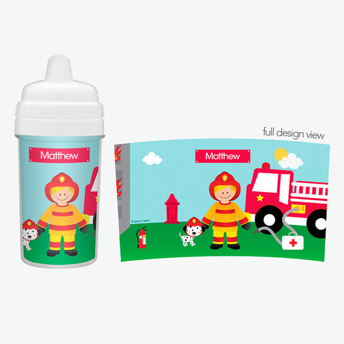 Call a Firefighter No Spill Cup