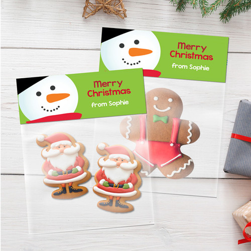 Sweet Snowman Treat Bags