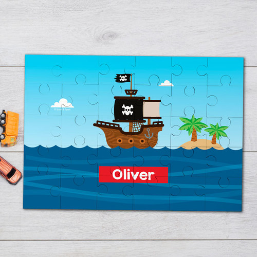 All Aboard Pirates Personalized Puzzles