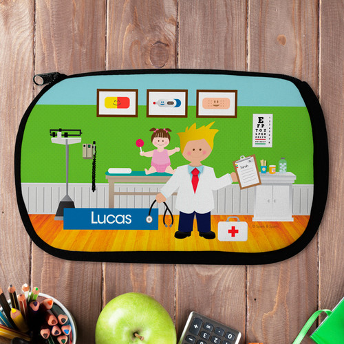 Boy Doctor's Visit Pencil Case