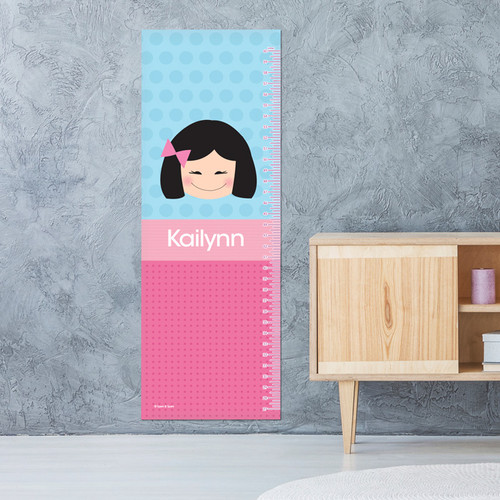 Just Like Me - Girl - Lite Blue Growth Chart