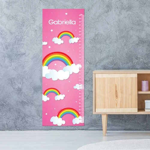 Dreamy Rainbow Growth Chart