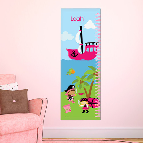 Yohoo Pirate Girl Growth Chart