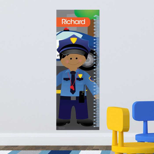 Police On Duty Kids Growth Chart