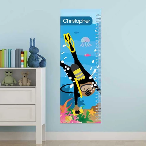 Under The Sea Kids Growth Chart