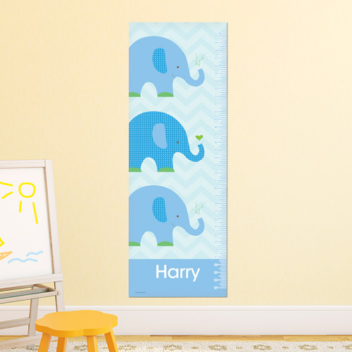 Blue Baby Elephant Growth Chart