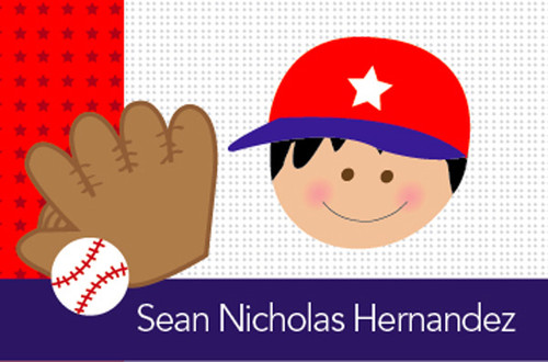 Want To Play Baseball Gift Tag