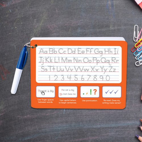 ABC Dry Erase Practice Cards for Boys