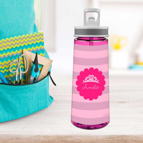 I Am A Pretty Princess Sports Water Bottle