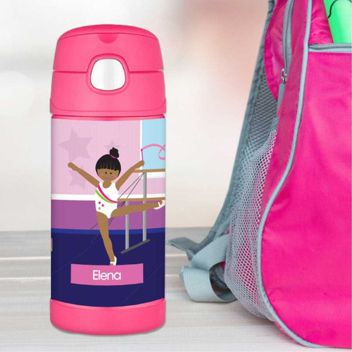Cute Gymnast Girl Thermos Bottle