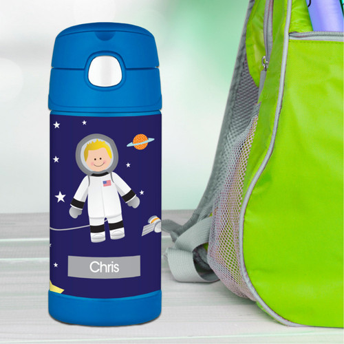 Fly to the Moon Thermos Bottle