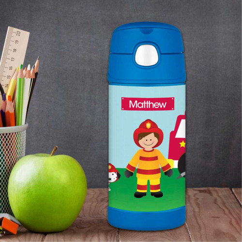 Call a Firefighter Thermos Bottle