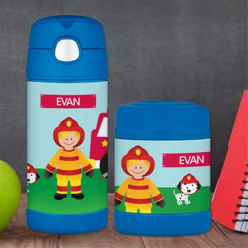 Call a Firefighter Thermos Bottle