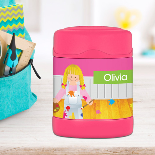 Artist At Work Thermos Food Jar