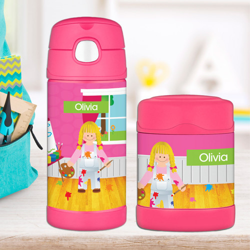 Artist At Work Thermos Food Jar