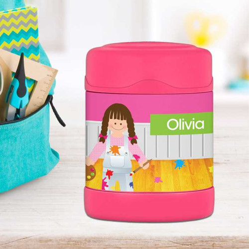 Artist At Work Thermos Food Jar
