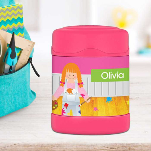 Artist At Work Thermos Food Jar