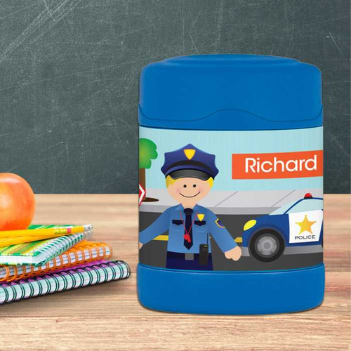 Police on Duty Thermos Food Jar