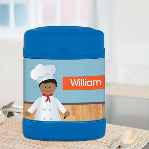 A Boys Chef's Taste Thermos Food Jar