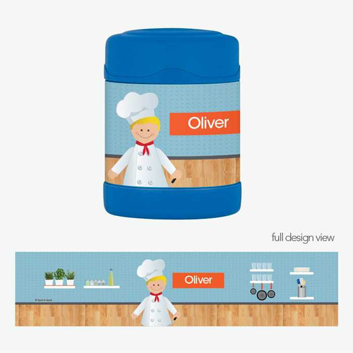 A Boys Chef's Taste Thermos Food Jar
