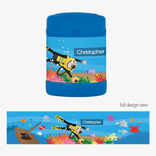 Under the Sea Boy Thermos Food Jar