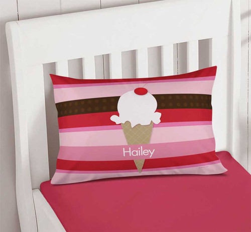 Strawberry Cone Pillowcase Cover
