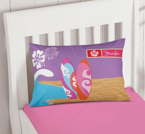 Surfing The Waves Pillowcase Cover