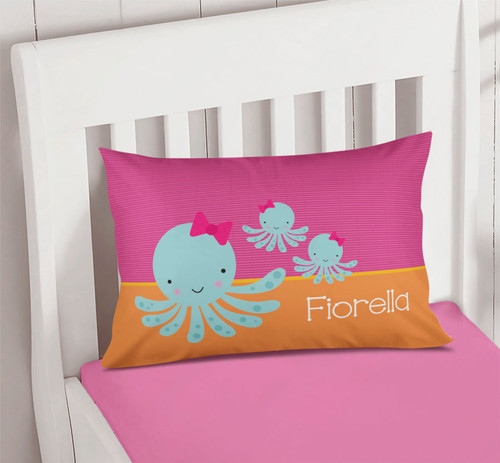 Cute Octopus Pillowcase Cover