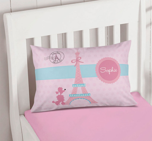 Ohh La La Paris Pillowcase Cover