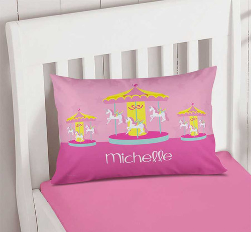 Sweet Carousel Pillowcase Cover