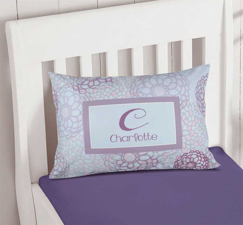 Flower Mosaic Pillowcase Cover