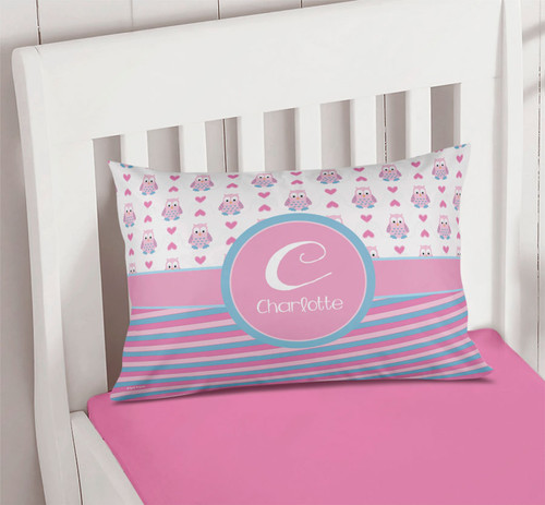 Owl Love Pillowcase Cover