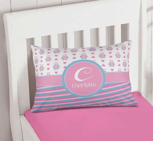Owl Love Pillowcase Cover