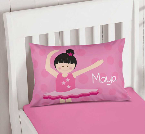Love for Ballet Pillowcase Cover