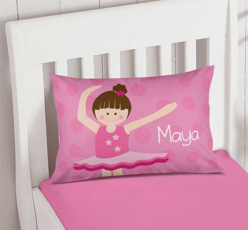 Love for Ballet Pillowcase Cover