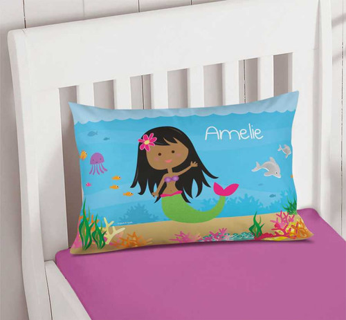 Sweet Mermaid Pillowcase Cover