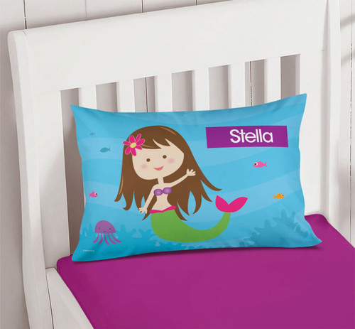 Cute Mermaid Pillowcase Cover