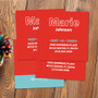 Modern Red Calling Cards