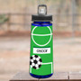 Soccer Fan Green Sports Water Bottle