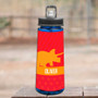 Dino and Me Red Sports Water Bottle
