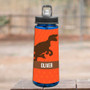Dino and Me Orange Sports Water Bottle