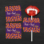 Yummy Candy Corns Lollipop Cards