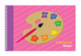 Paintbrush Pink Artist Journal