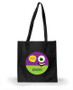 Smiley Monster Purple Halloween Bag