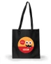 Smiley Monster Orange Halloween Bag