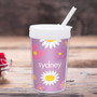 Field Of Flowers Purple Toddler Cup