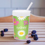 Field Of Flowers Green Toddler Cup