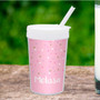 Sweet Glitter Dots Toddler Cup