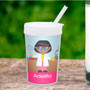 Cute Scientist Girl Toddler Cup